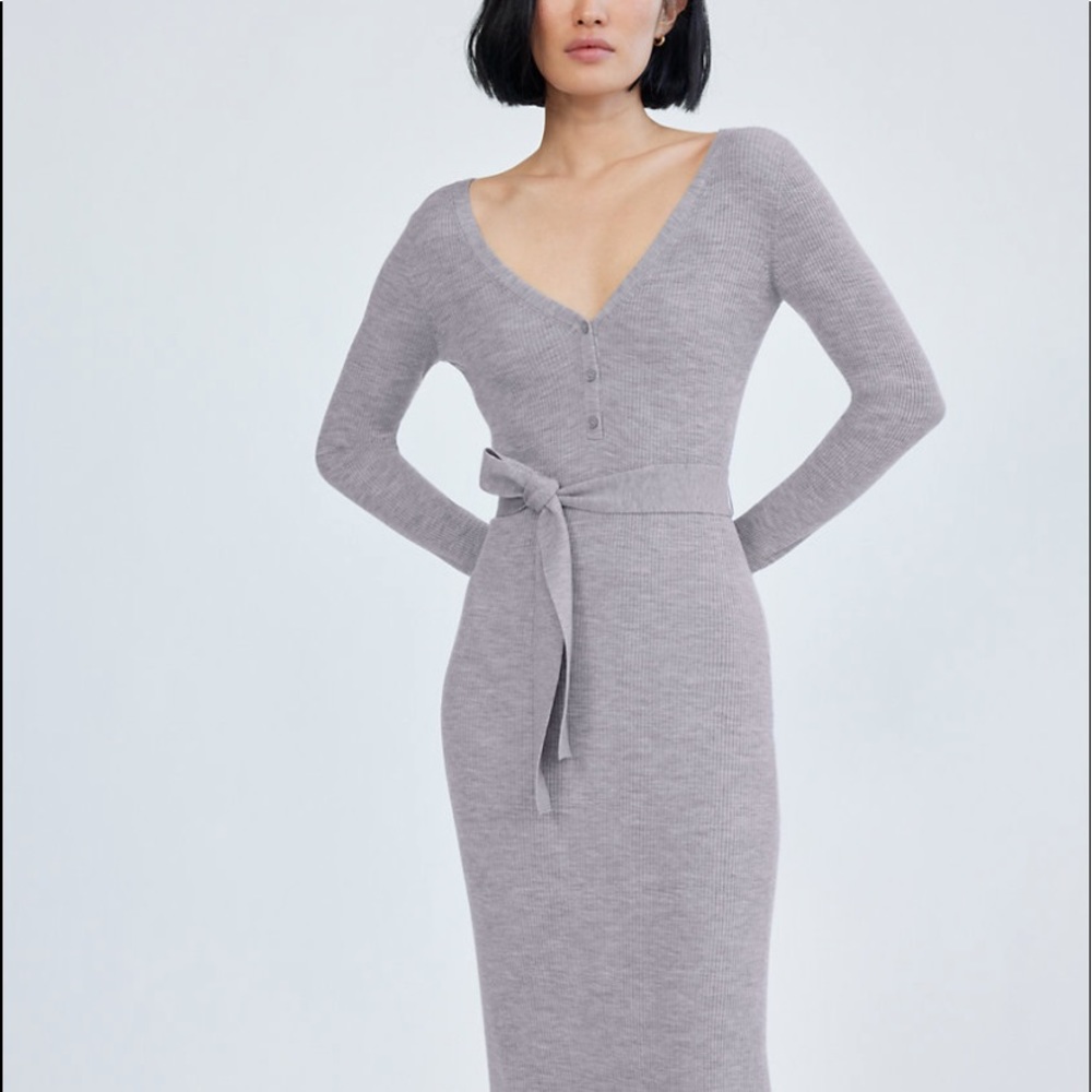 NWT babaton Henley dress